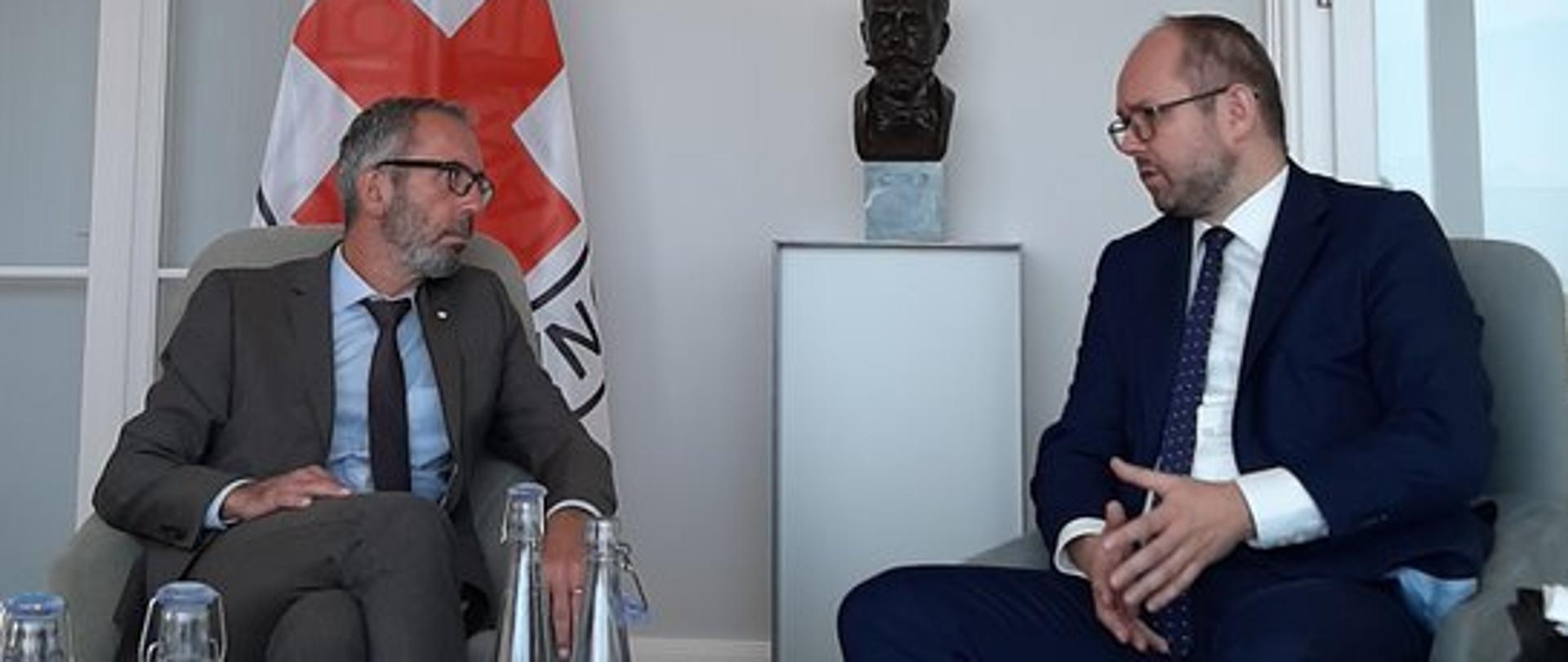 Wiceminister Marcin Przydacz w Genewie