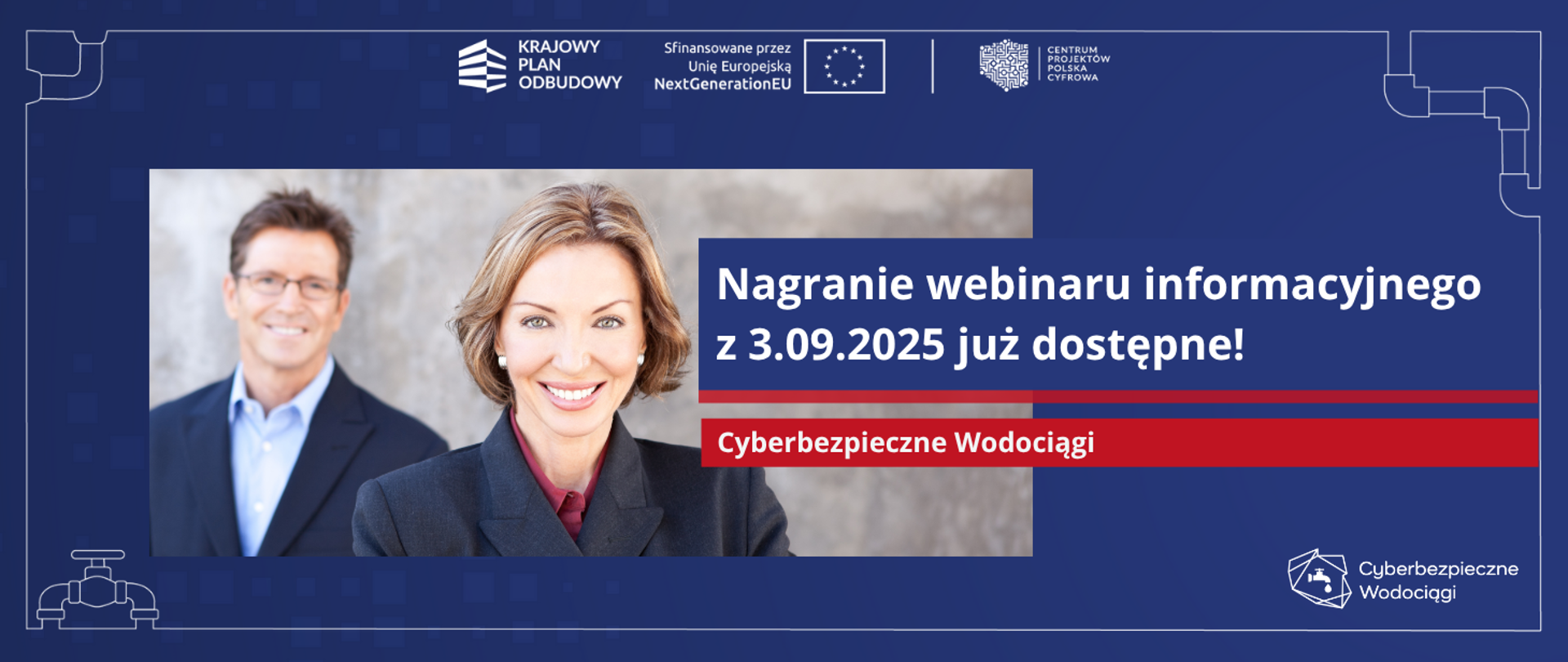 Cyberbezpiecznie Wodociągi - Webinar - 3 września 2025 roku