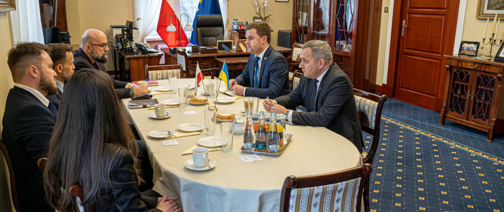 Wojewoda gościł ukraińskich dyplomatów