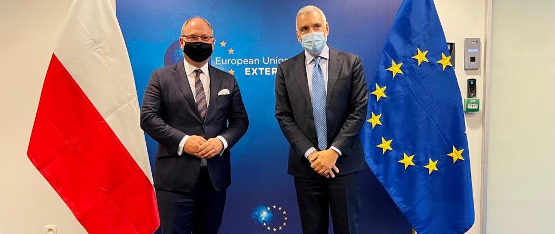 Szef Służby Zagranicznej Arkady Rzegocki z wizytą w Brukseli