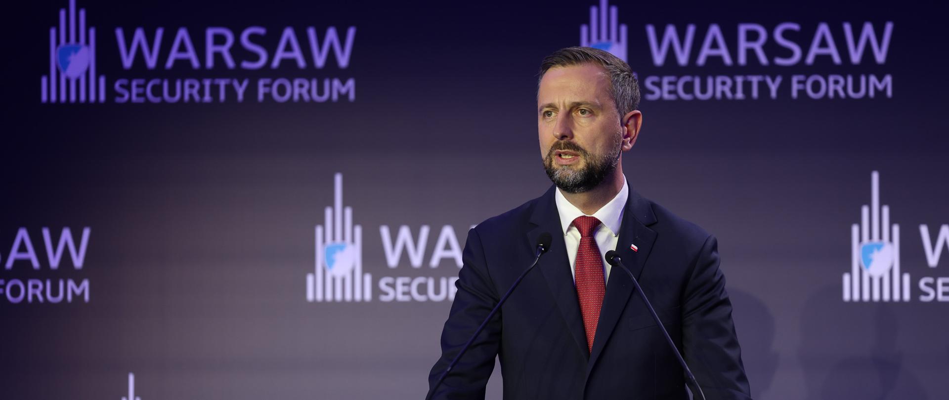 12 października 2026 r. w Warszawie, wicepremier - minister obrony narodowej Władysław Kosiniak-Kamysz oraz wiceminister Magdalena Sobkowiak-Czarnecka, w ramach konferencji „Warsaw Security Forum", wezmą udział m.in. w panelu pt. „How Can Europe Build the Military Power it Needs?" Fot. Krzysztof Gumul/WCEO
