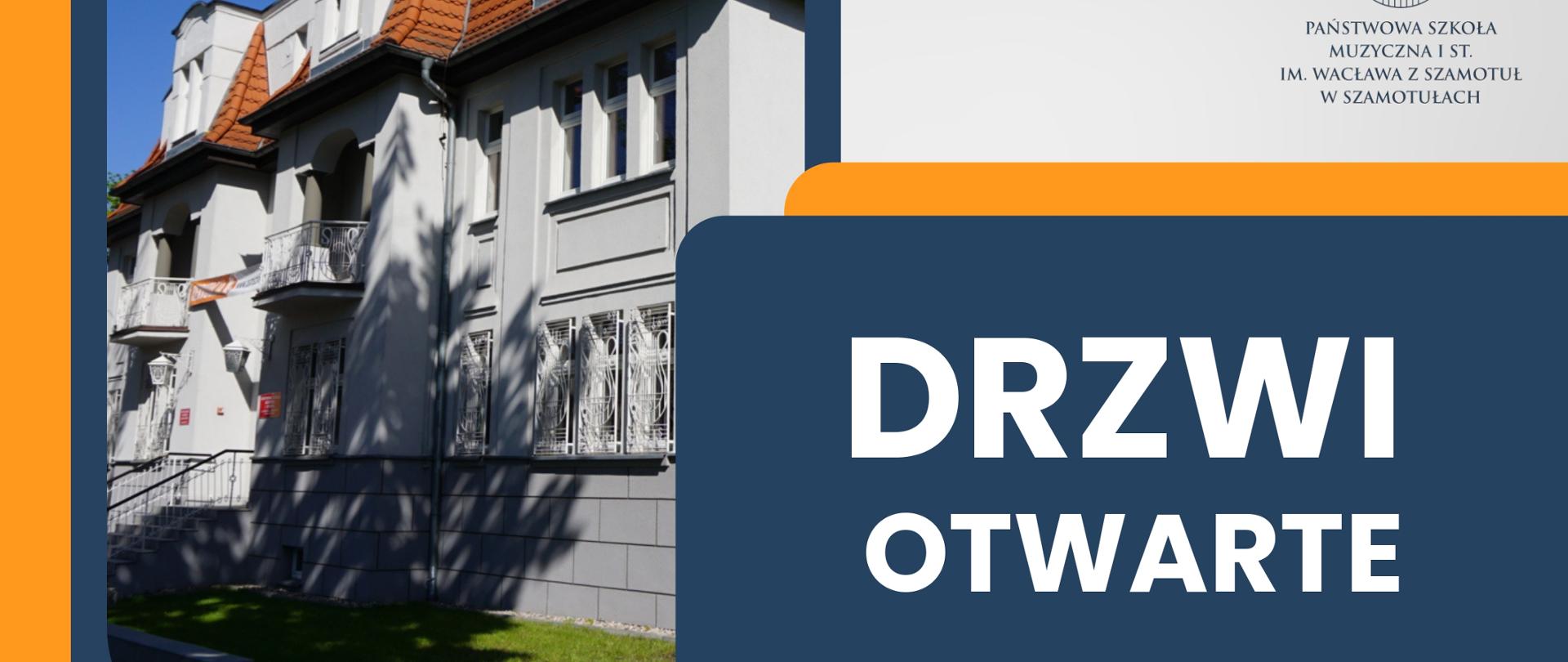 Informacje o dacie i czasie w którym odbędą się drzwi otwarte w naszej szkole