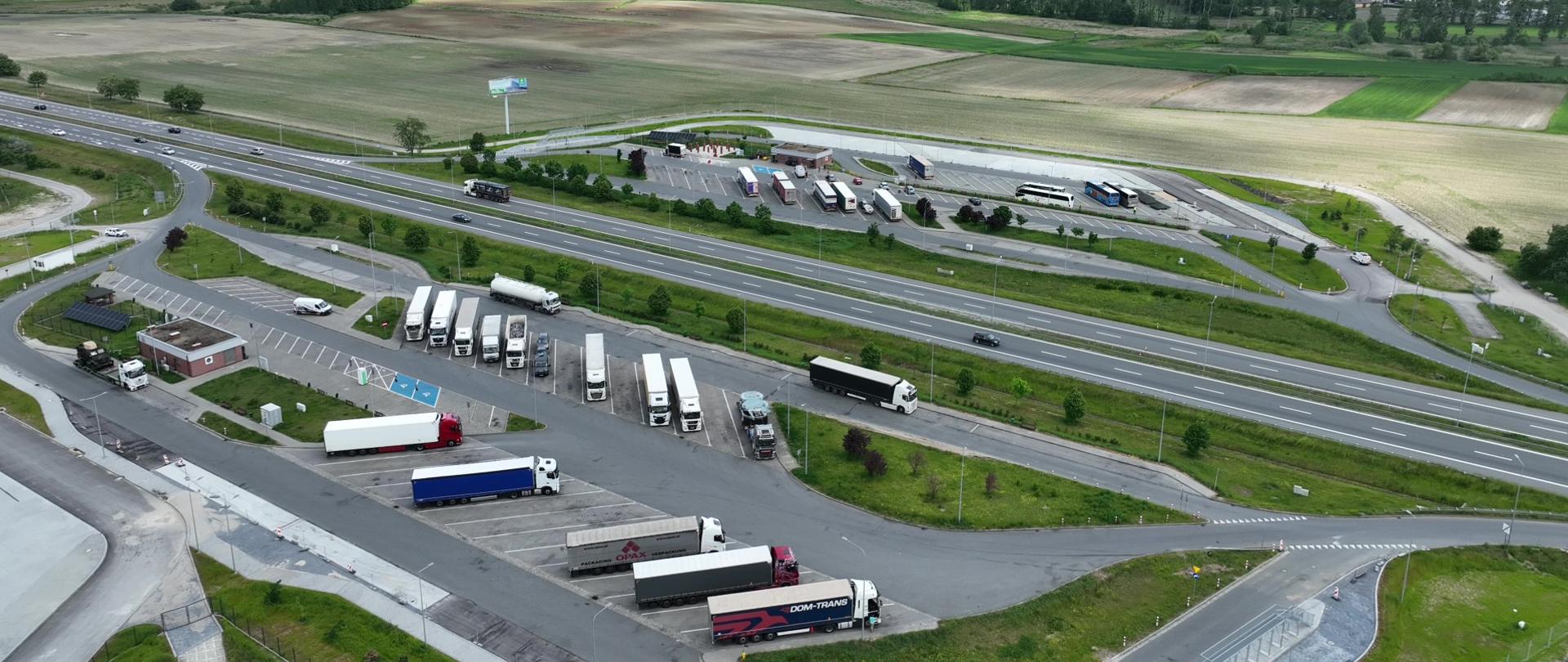 Rozbudowa MOP-u Prószków i Przysiecz w ciągu A4