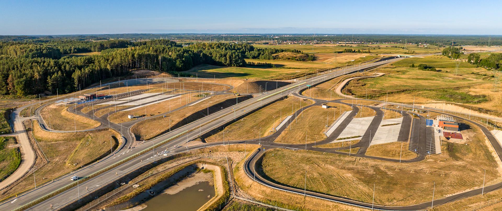 Miejsce obsługi podróżnych na drodze S61 Szczuczyn - Ełk Południe
