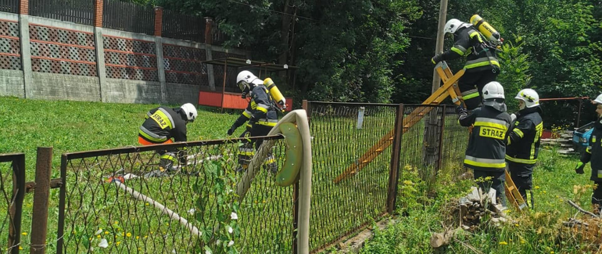 Zakończenia szkolenia podstawowego strażaków-ratowników OSP