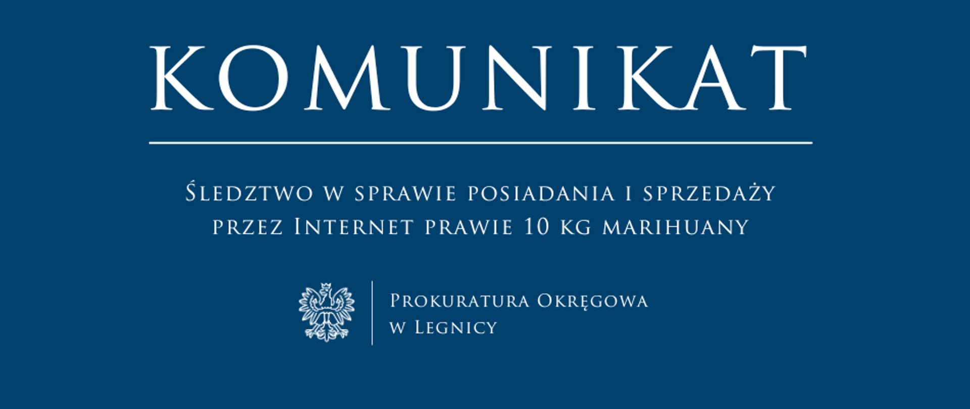 Śledztwo w sprawie posiadania i sprzedaży przez Internet prawie 10 kg marihuany