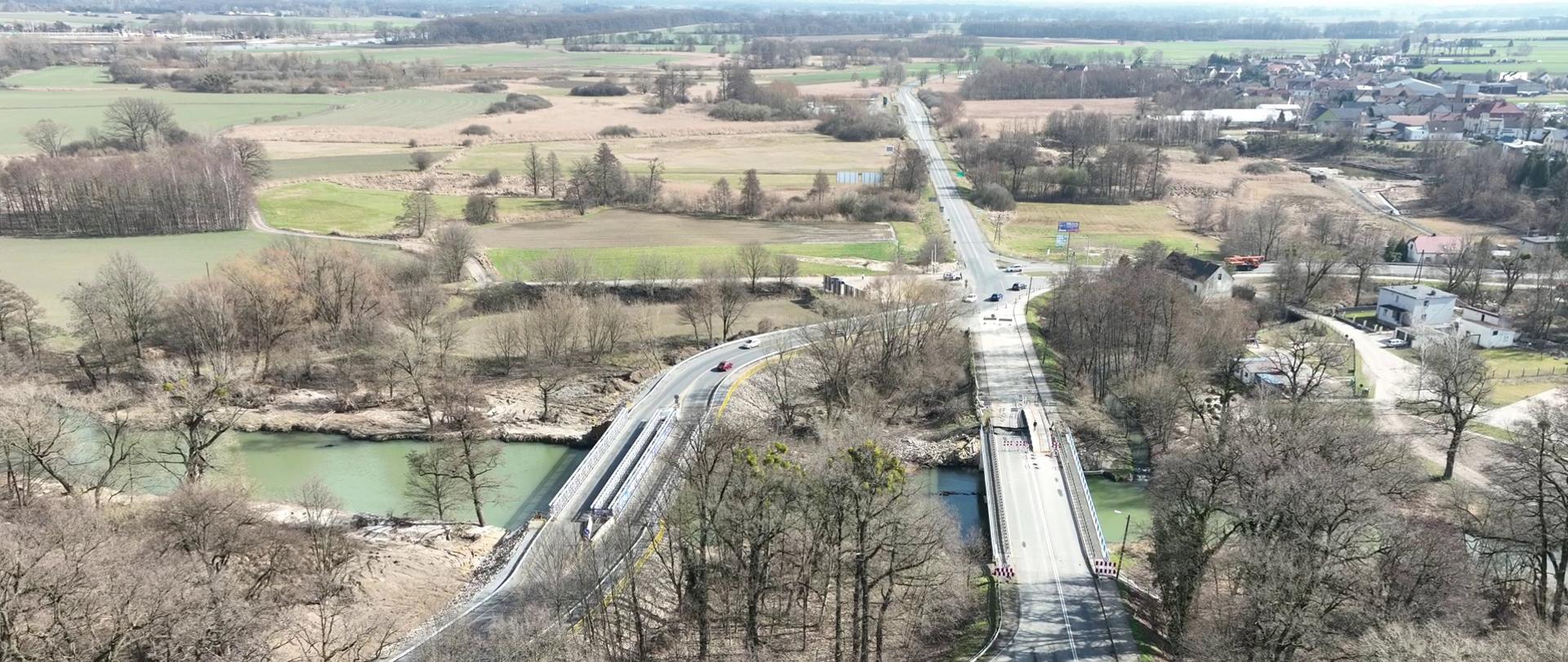 Fragment DK45 w Krapkowicach po powodzi