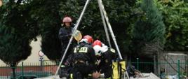 Szkolenie z ratownictwa wysokościowego.