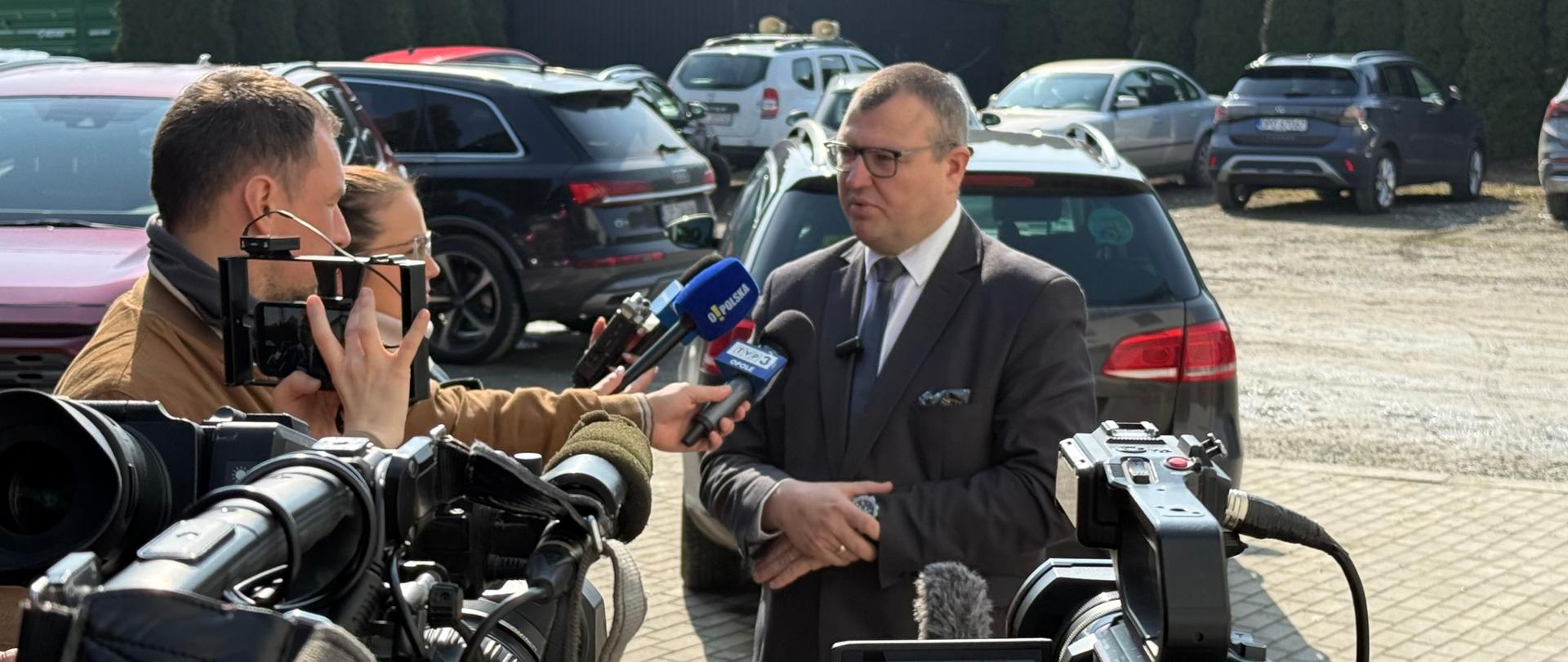 Wiceprezes Wód Polskich Marcin Jarzyński