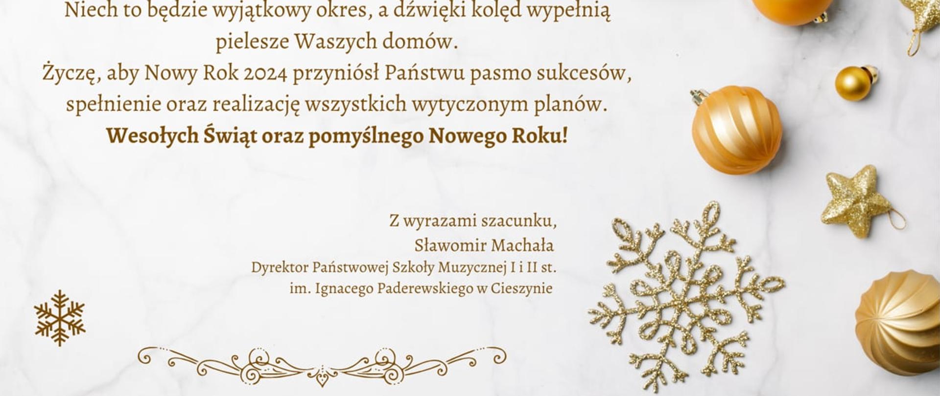 kartka z życzeniami świątecznymmi 