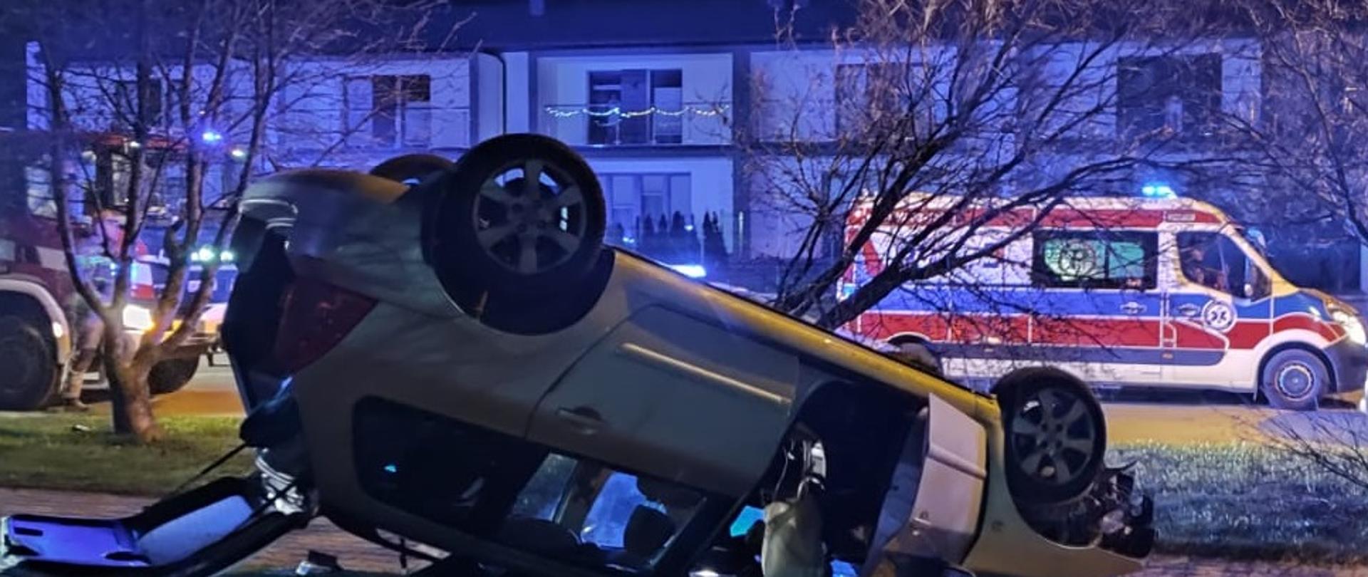 Interwencje ciechanowskich strażaków w świąteczny weekend