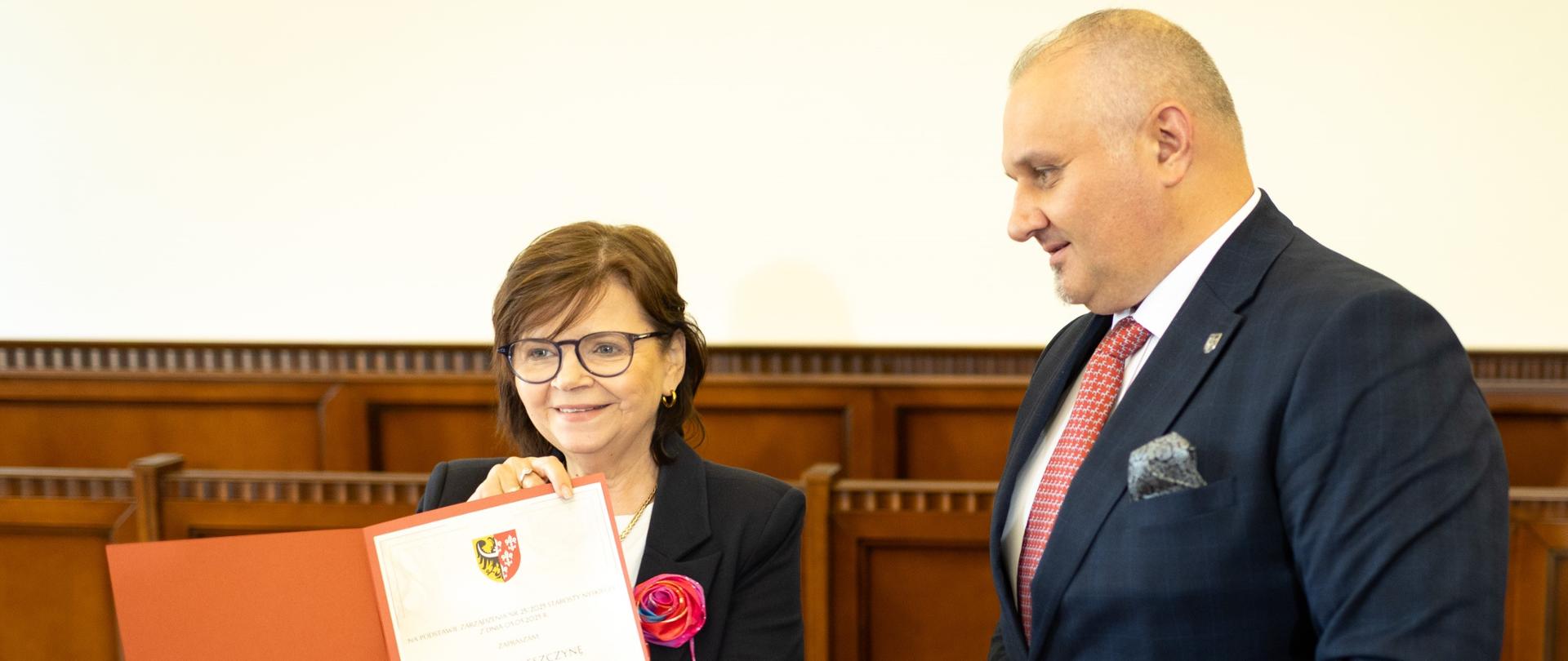 Minister zdrowia Izabela Leszczyna w Nysie