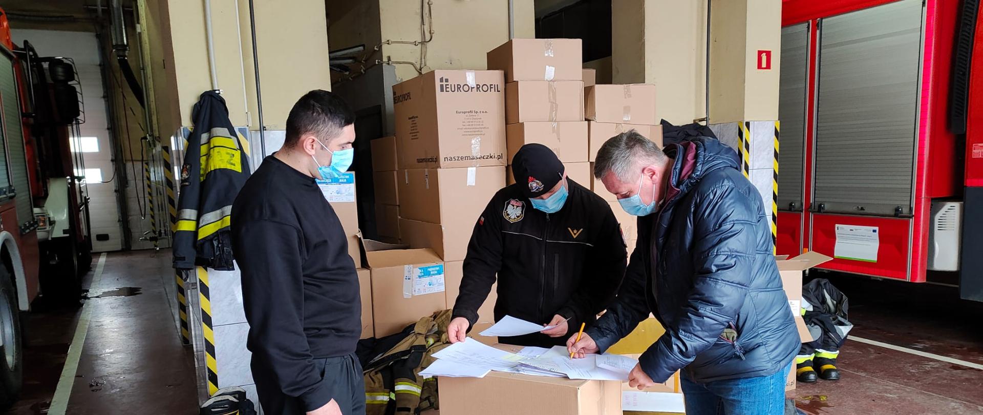 Dystrybucja środków ochrony indywidualnej