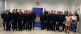 Uroczysty apel z okazji mianowania na wyższe stanowiska służbowe w Komendzie Powiatowej PSP w Cieszynie