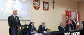 Wojewoda podlaski uczcił jubileusz 20-lecia samorządowego Powiatu Wysokomazowieckiego