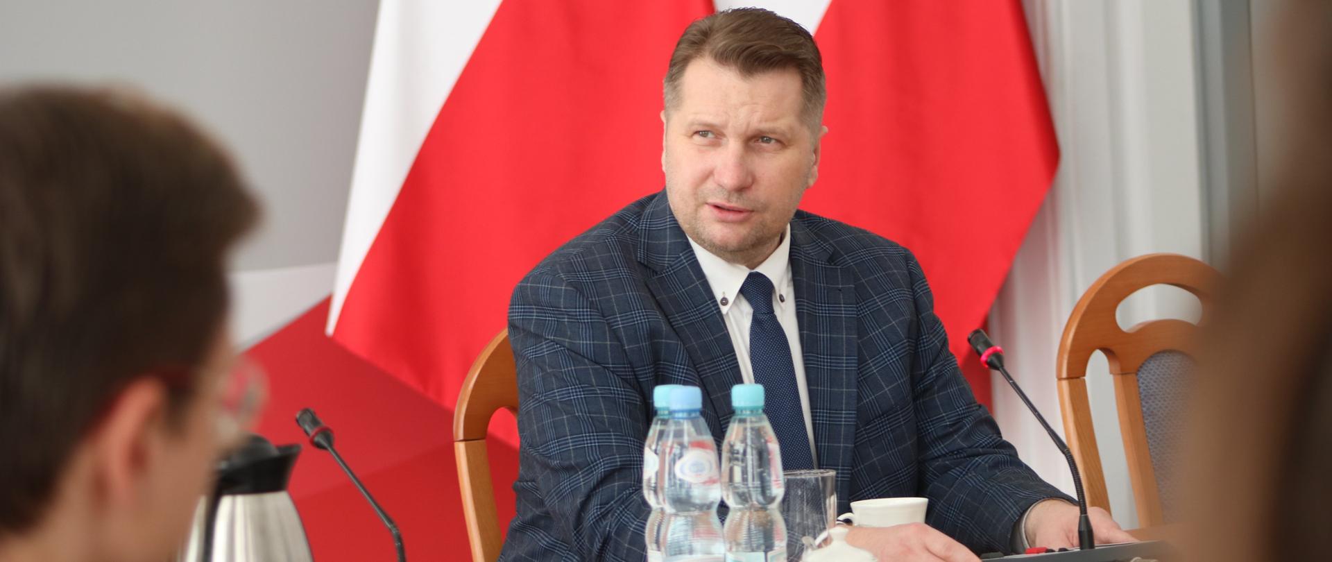 Spotkanie ministra Przemysława Czarnka z Radą Dzieci i Młodzieży