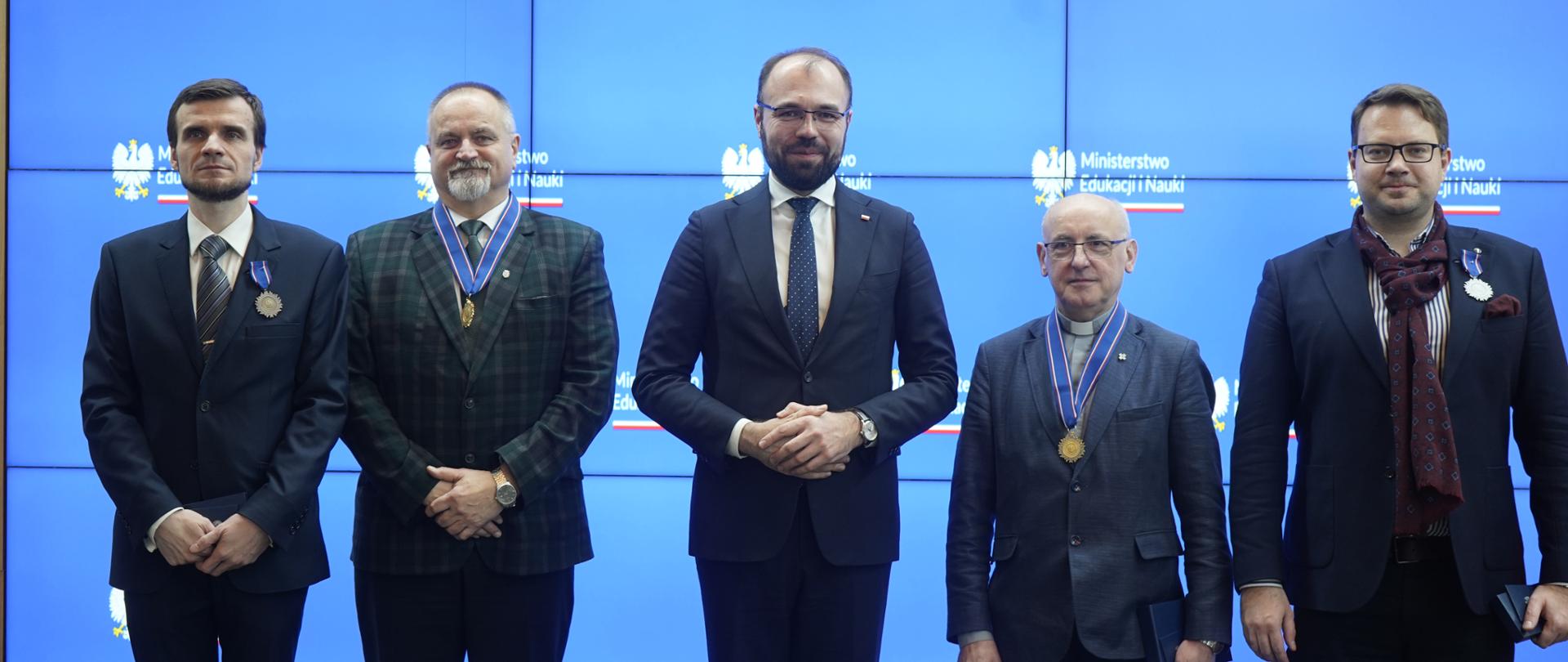 Wręczenie medali „Zasłużony dla Nauki Polskiej Sapientia et Veritas”