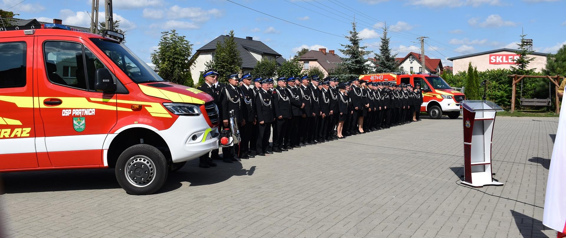 Pododdział jednostek OPS odbierających promesy 