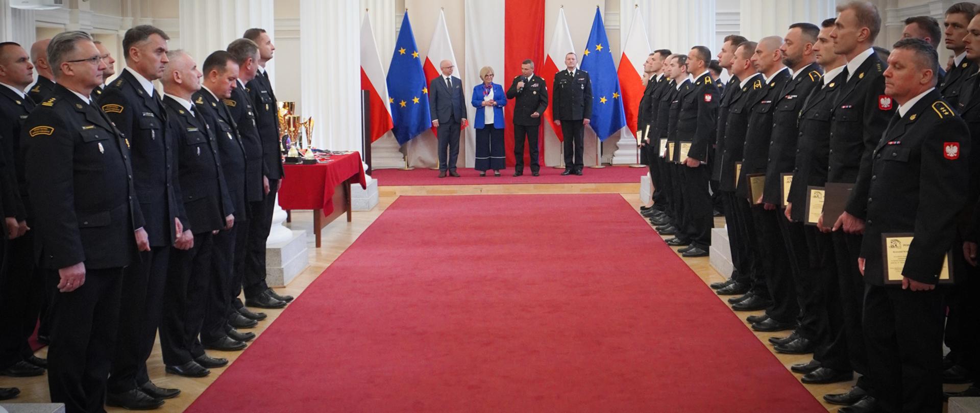 Uroczyste spotkanie z podkarpackimi strażakami - sportowcami