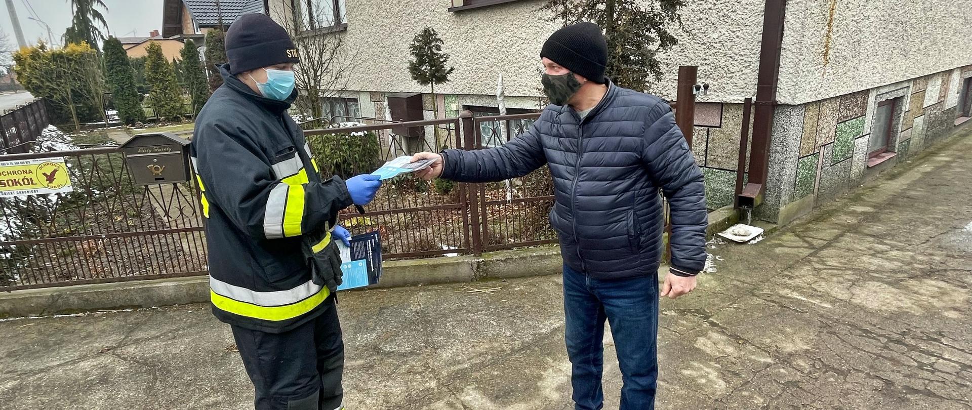 ulotki informacyjne dla mieszkańców