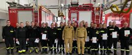 Zakończenie szkolenia z zakresu ratownictwa technicznego dla strażaków ratowników OSP z terenu powiatu pułtuskiego