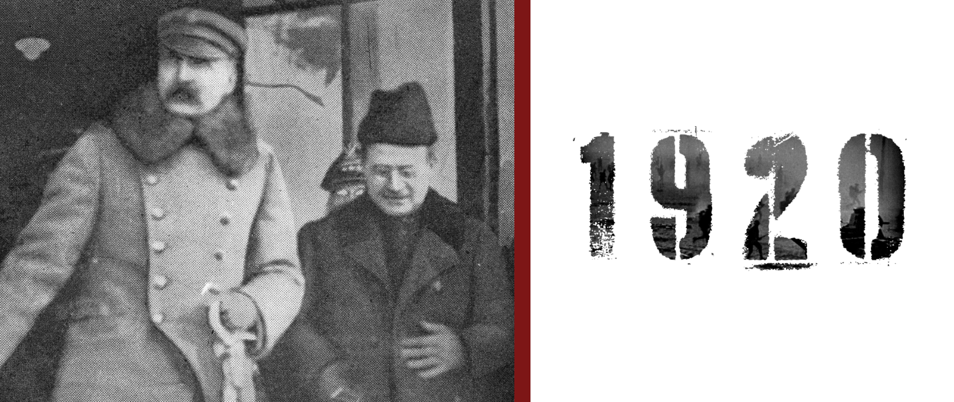 Naczelnik Państwa Józef Piłsudski w towarzystwie nuncjusza apostolskiego Achillesa Rattiego, Warszawa (zdjęcie z lat 1919-1921). Źródło: Narodowe Archiwum Cyfrowe w Warszawie, sygn.: 22-237.