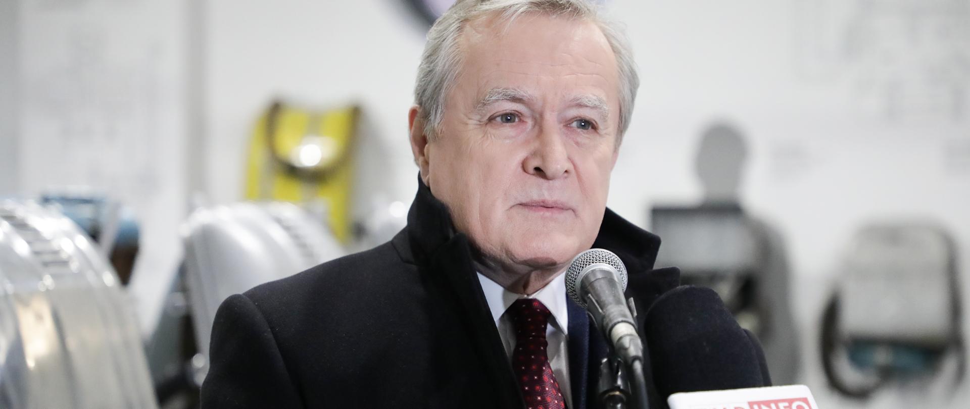 Wicepremier Piotr Gliński odwiedził Muzeum Górnictwa Węglowego w Zabrzu, fot. Danuta Matloch