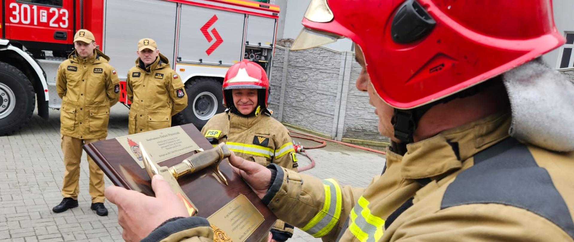 Pożegnanie st. ogn. Dariusza Prusinowskiego