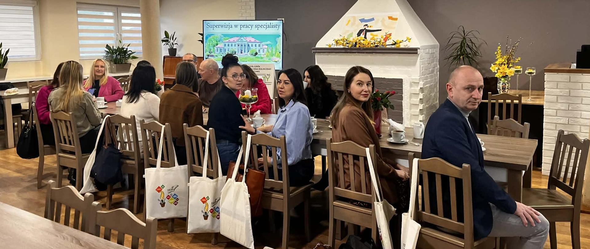 „Superwizja w pracy specjalisty” – spotkanie w ZSCKR w Lututowie