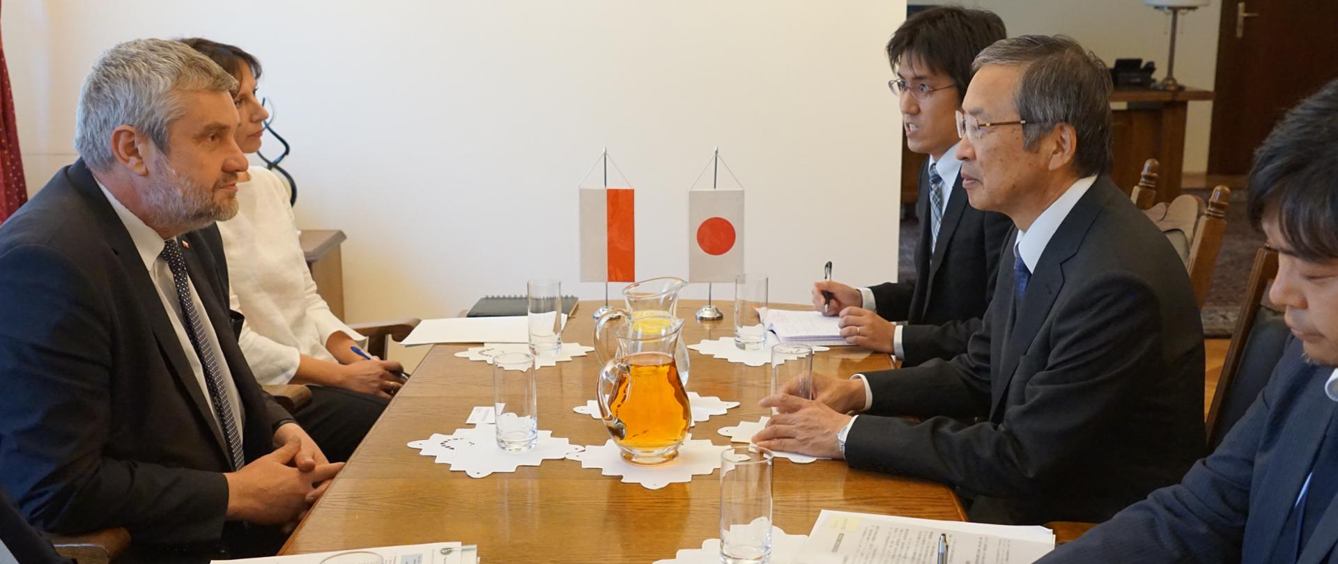 Spotkanie z Ambasadorem Japonii