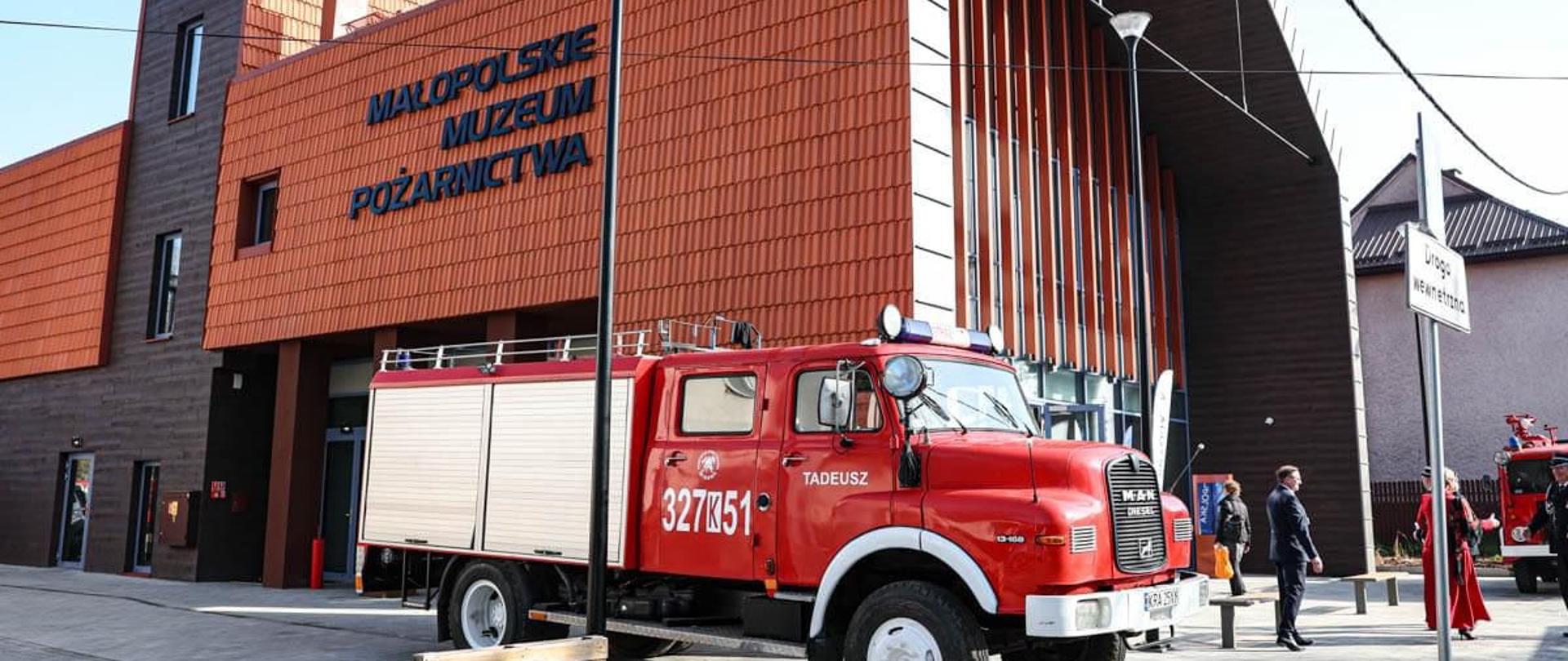 otwarcie muzeum pozarnictwa w Alwernii z udzialem MKW PSP