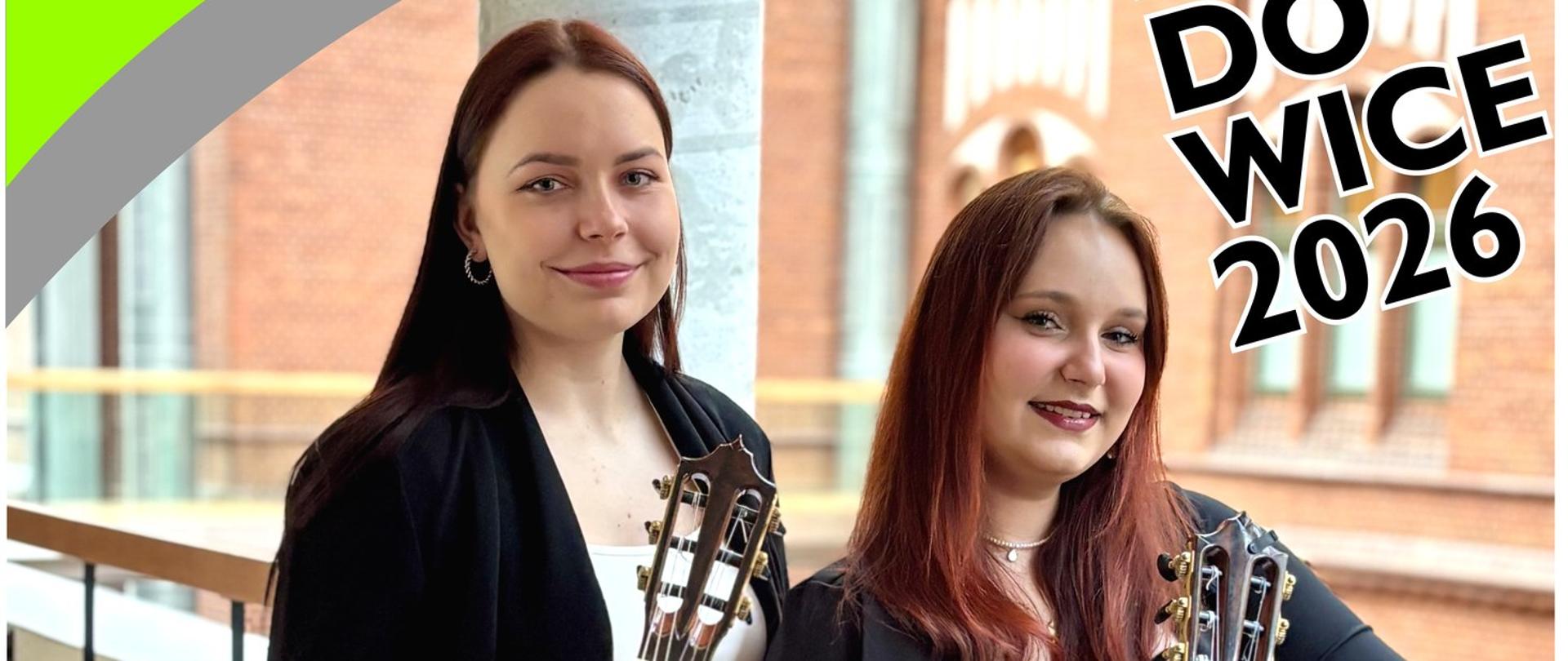 Koncert Julia Kosek i Jagoda Religa 17.04.2026, godz. 19:00, w ramach 5. Ogólnopolskiego Festiwalu Gitarowego, który odbywa się w dniach 17-19 kwietnia 2026 w Państwowej Szkole Muzycznej I i II stopnia w Wadowicach. W programie: J. Dowland, M. De. Falla, S. Assad, St. Moniuszko, F. Schubert. Wstęp wolny! Zapraszamy! 