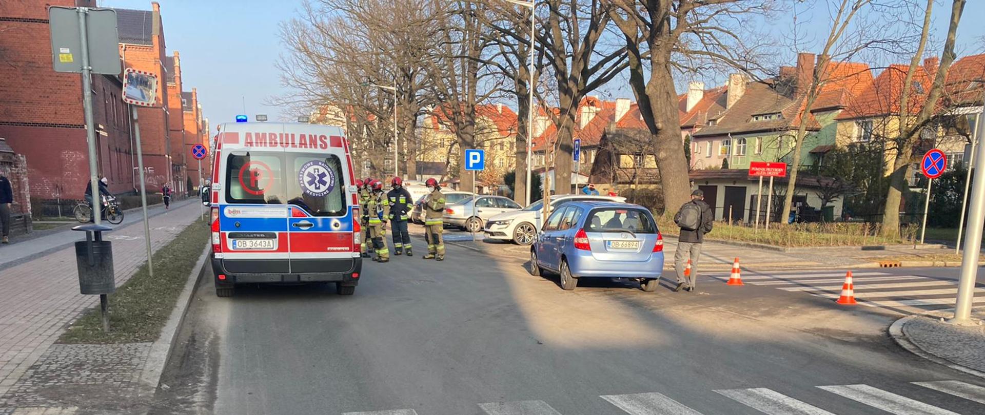 Potrącenie dziecka na ul. Wolnosci w Brzegu