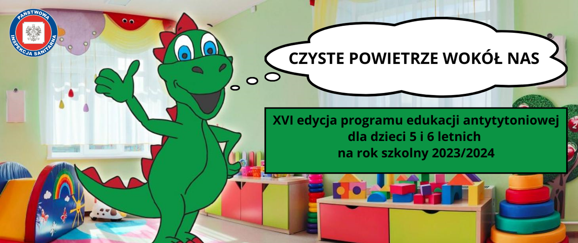 „Czyste powietrze wokół nas” - program edukacyjny dla przedszkolaków