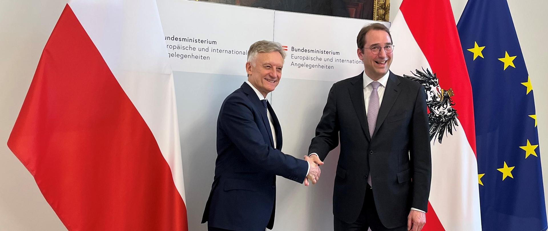Deputy Foreign Minister Marek Prawda visits Vienna