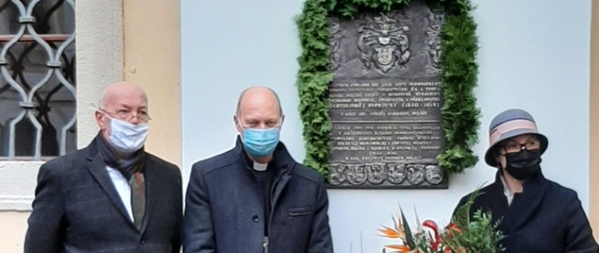 Upamiętnienie Bartosza Paprockiego – autora polskiej heraldyki Fot. Agnieszka Czajkowska (Fundacja „Silva Rerum Polonarum”)