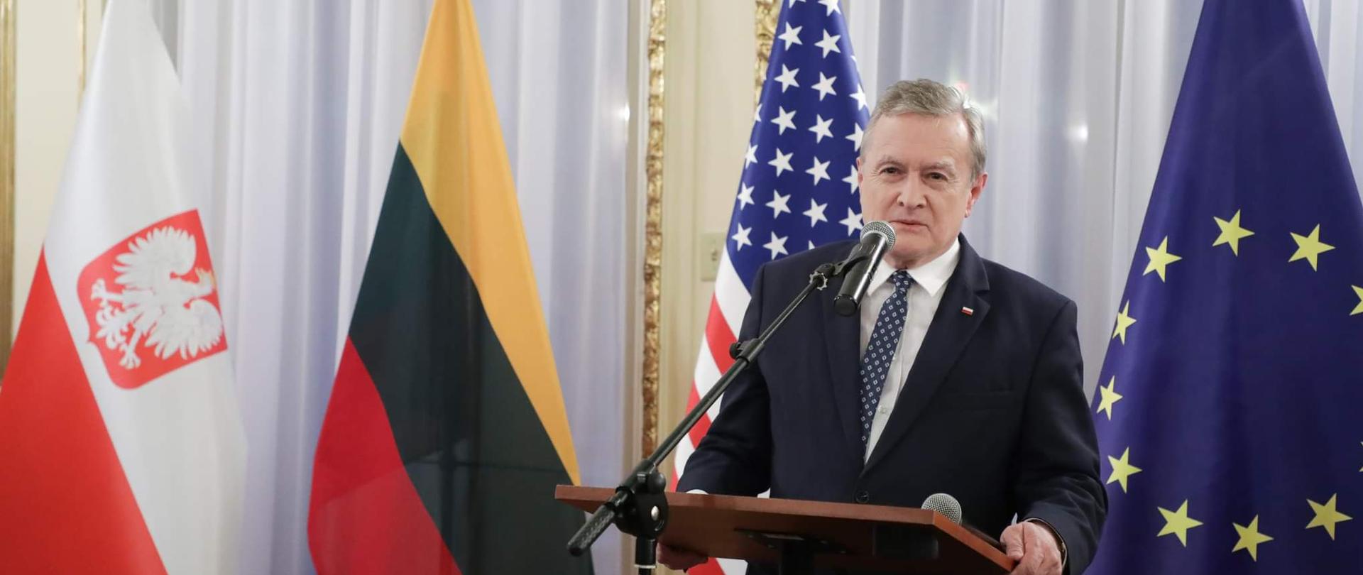 Wicepremier Gliński w Konsulacie Generalnym RP w Nowym Jorku, fot. Danuta Matloch