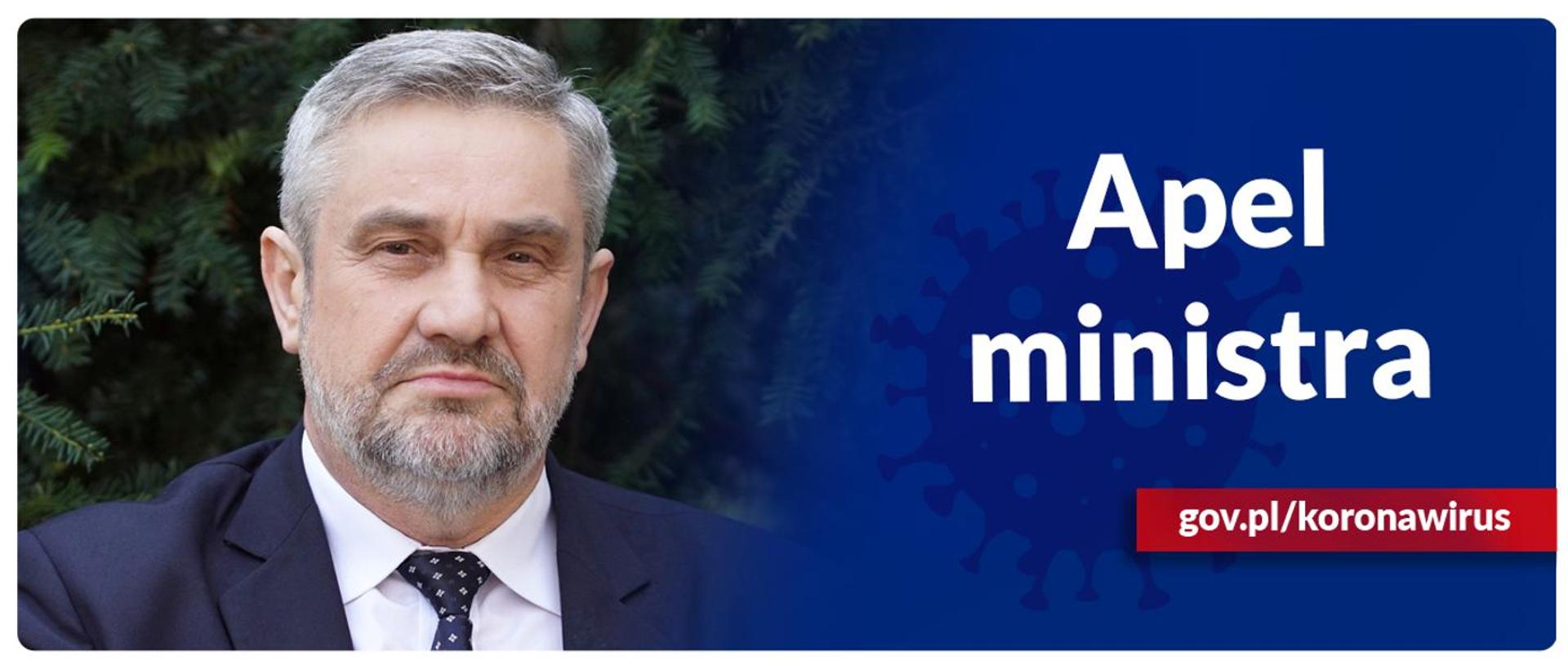 Na zdjęciu jest minister rolnictwa i rozwoju wsi Krzysztof Ardanowski