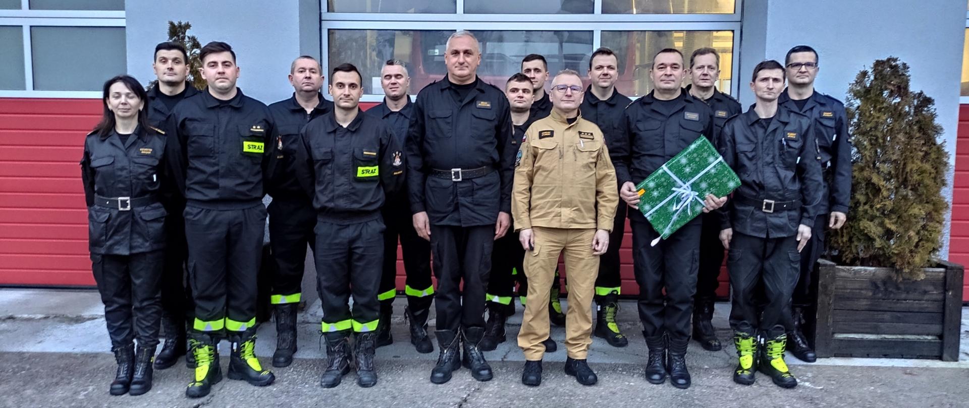 Wizytacja Zastępcy Mazowieckiego Komendanta Wojewódzkiego PSP u białobrzeskich strażaków