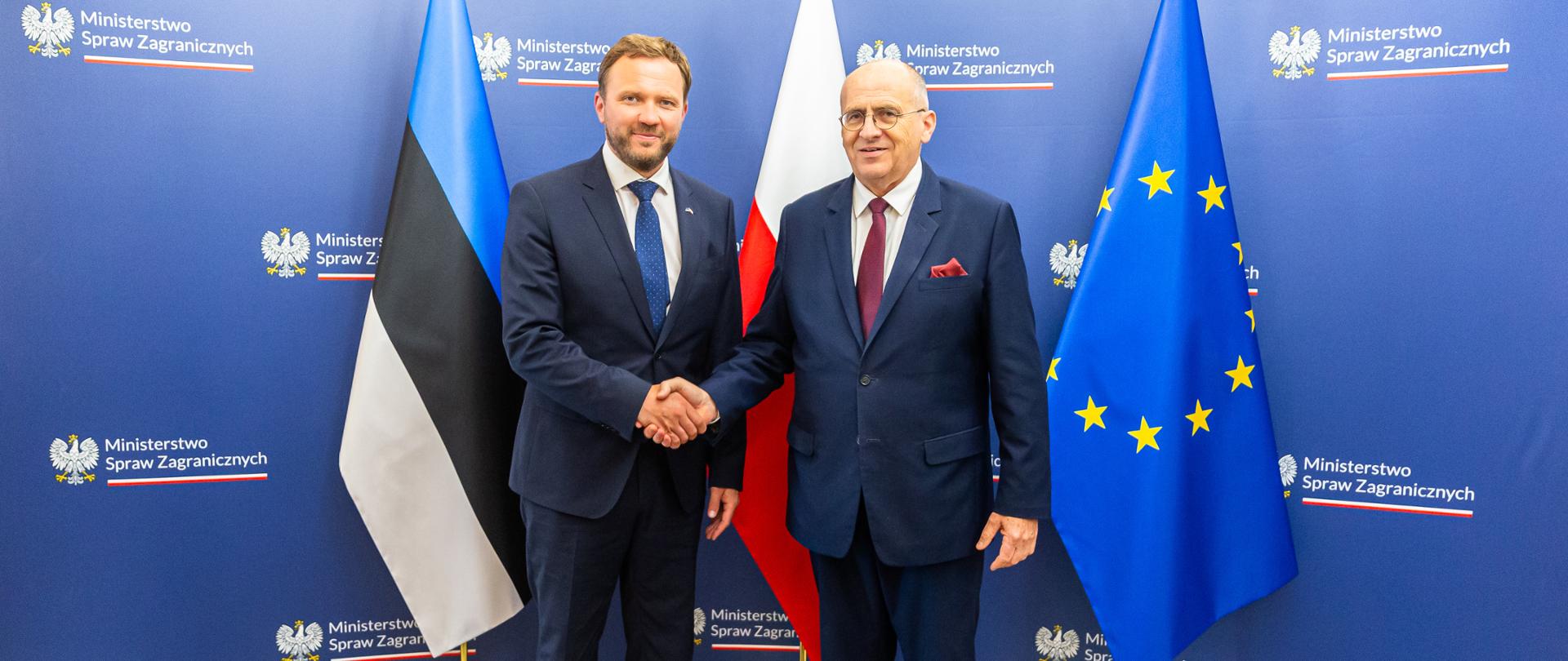 Zbigniew Rau i Margus Tsahkna