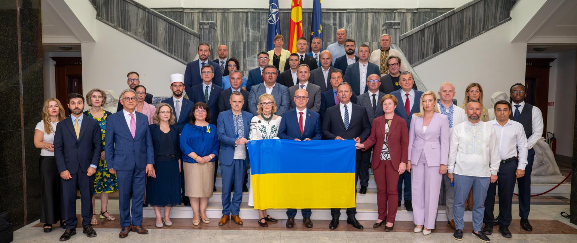 Сесијата на Интерпартиската парламентарна група за поддршка на Кримската платформа, посветена на одбележувањето на 35-годишнината од независноста на Украина