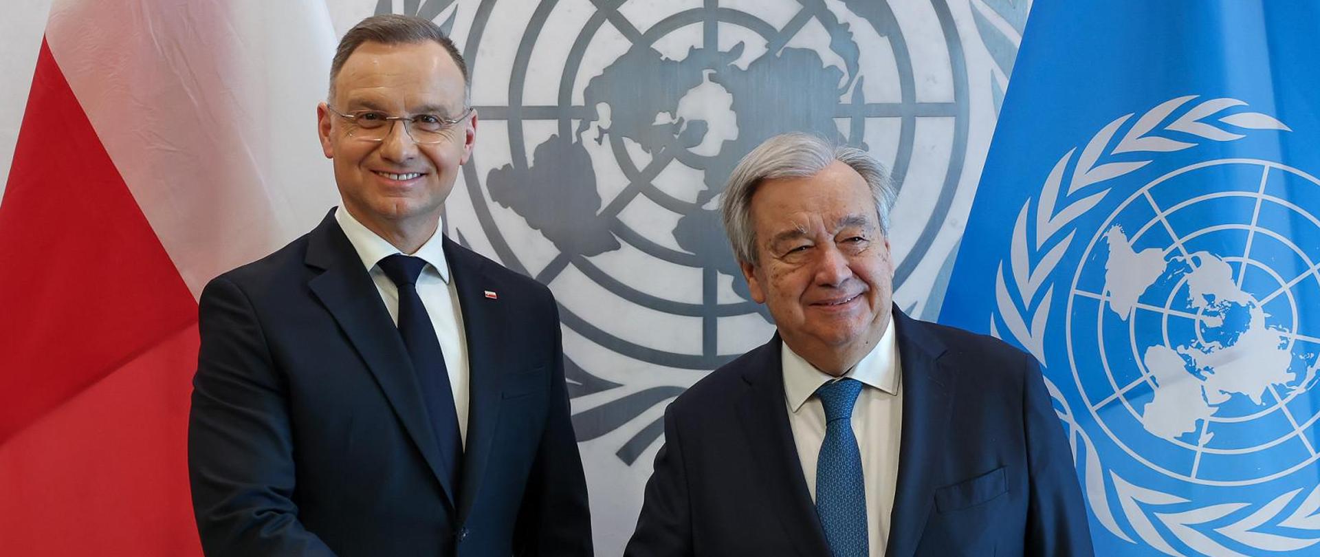 President's meetings and talks at the UN