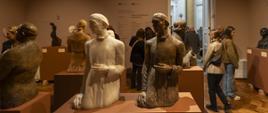 Wernisaż wystawy "Kierunek Paryż. Polskie artystki z pracowni Bourdelle'a" w warszawskiej Królikarni, fot. Bartosz Bajerski / Muzeum Narodowe w Warszawie
