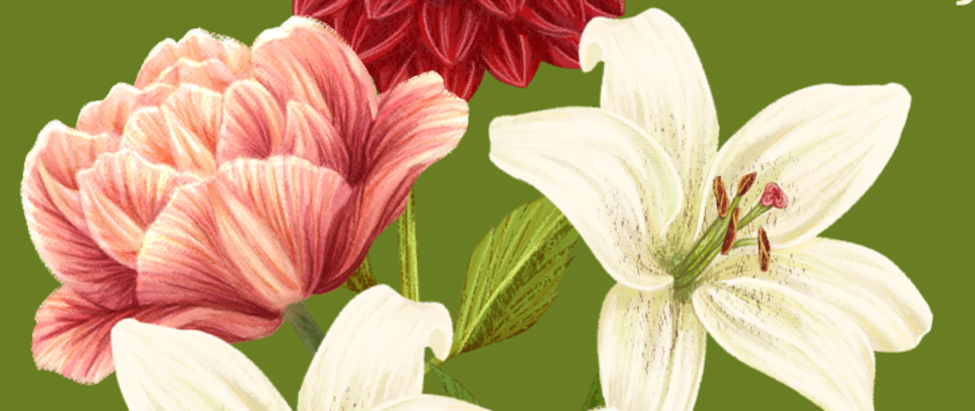 Na zielonym tle znajdują się życzenia dla nauczycieli.