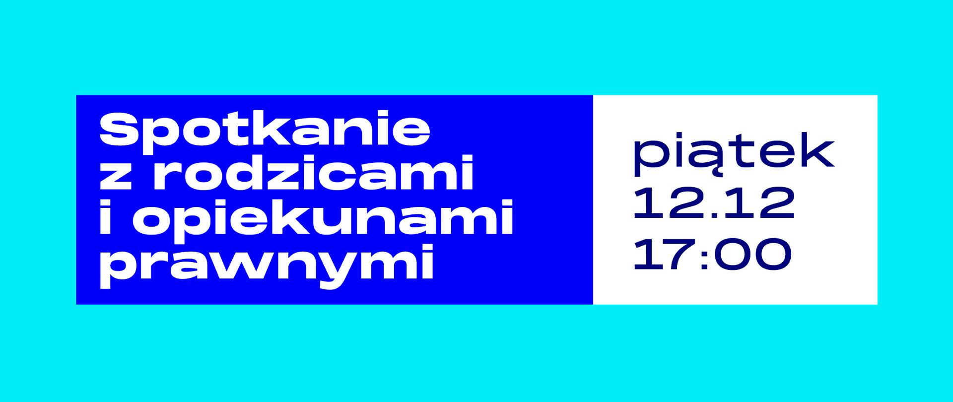 Baner informacyjny o wywiadówce