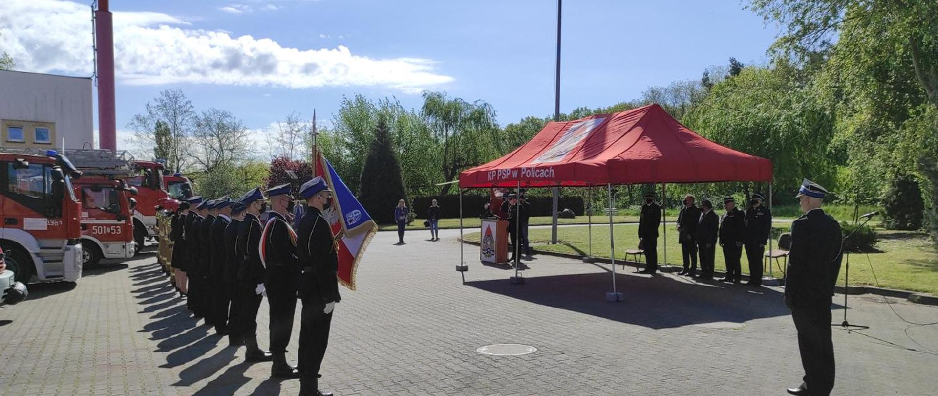 Powiatowe Obchody Dnia Strażaka w Policach 2021