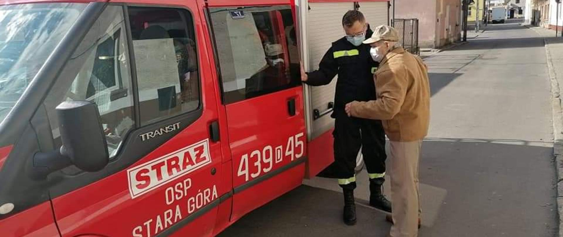 Dowóz seniorów na szczepienia