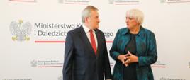 Spotkanie ministra kultury i dziedzictwa narodowego z minister kultury Niemiec, fot. Danuta Matloch/MKiDN