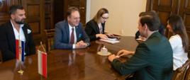 Wizyta ambasadora Chorwacji w Łódzkim Urzędzie Wojewódzkim 