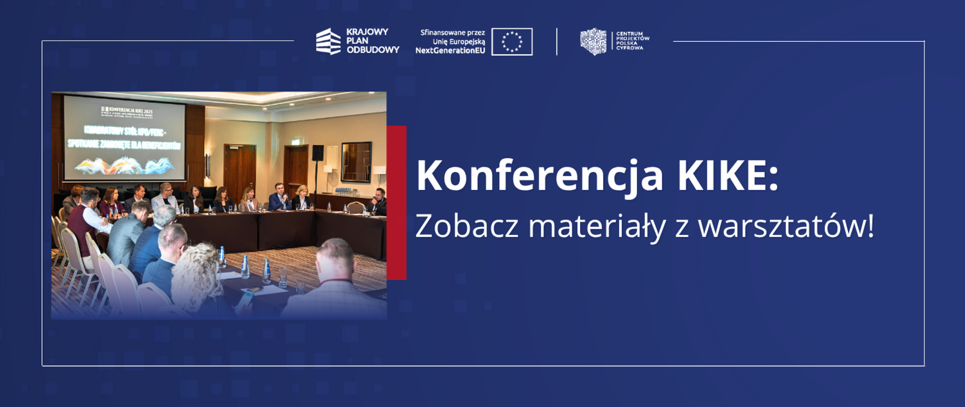 Konferencja KIKE - zobacz materiały z warsztatów